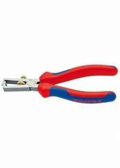 Abisolierzangen - 160 Mm - Verchromt/schwarz Atramentiert