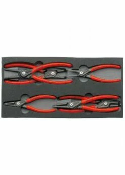 Zangen-Set "SRZ" - Sechs Präzisions-Sicherungsringzangen