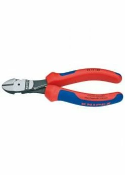 Kraft-Seitenschneider - Schwarz Atramentiert - Mit Mehrkomponenten-Hüllen