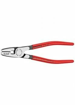 Crimpzange - Mit Kunststoff überzogen - 180 Mm - Mit Fronteinführung