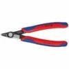 Electronic Super Knips® Präzisionszange - Brüniert - Mit Drahtklemme - 125 Mm - Mit Mehrkomponenten-Hüllen