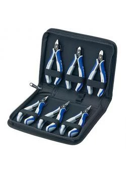 Elektronikzangen-Set - 6-teilig - Mit Präzisionszangen 3 Elektronikzangen-Set - 6-teilig - Mit Präzisionszangen