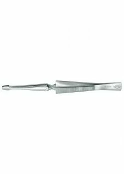 Kreuz-Pinzette - Vernickelt - Fein Gezahnt - 160 Mm - Gut Klemmend