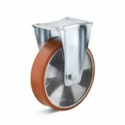 Schwerlast-Bockrolle - Polyurethanrad - Rad-Ø 82 Bis 200 Mm - Bauhöhe 118 Bis 245 Mm - Tragkraft 180 Bis 700 Kg