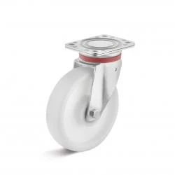 Schwerlast-Lenkrolle - Polyamidrad - Rad-Ø 100 Bis 250 Mm - Bauhöhe 127 Bis 297 Mm - Tragkraft 300 Bis 1000 Kg 3 Schwerlast-Lenkrolle - Polyamidrad - Rad-Ø 100 Bis 250 Mm - Bauhöhe 127 Bis 297 Mm - Tragkraft 300 Bis 1000 Kg