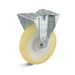 Bockrolle - Elastik-Polyurethanrad - Kugellager - Rad-Ø 125 Mm - Bauhöhe 154 Mm - Tragkraft 130 Kg 3 Bockrolle - Elastik-Polyurethanrad - Kugellager - Rad-Ø 125 Mm - Bauhöhe 154 Mm - Tragkraft 130 Kg