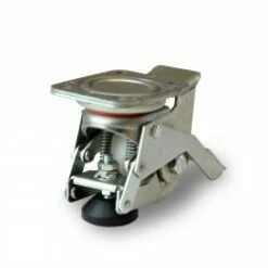 Heberolle - Polyamidrad - Feststellfunktion - Rad-Ø 80 Mm - Bauhöhe 117 Mm - Tragkraft 200 Kg