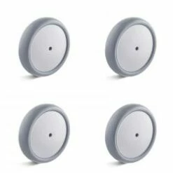 Thermoplasträder - 4 Stück - Kugellager - Rad-Ø 80 Bis 200 Mm - Tragkraft/Set 240 Bis 660 Kg