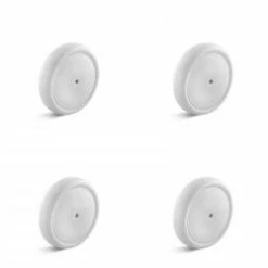 Polypropylenräder - 4 Stück - Kugellager - Rad-Ø 80 Bis 200 Mm - Tragkraft/Set 450 Bis 1200 Kg