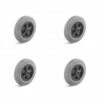 Räderset - 4 Vollgummiräder - Rollenlager - Rad-Ø 160 Bis 200 Mm - Tragkraft/Set 405 Bis 615 Kg -Heimwerkzeuge Verkauf 70828158 1515755885 g
