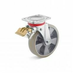 Lenkrolle - Polyurethanrad - Antistatisch - Rad-Ø 100 Bis 250 Mm - Bauhöhe 127 Bis 297 Mm - Tragkraft 280 Bis 800 Kg