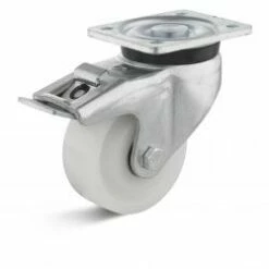 Schwerlast-Lenkrolle - Polyamidrad - Rad-Ø 80 Bis 125 Mm - Bauhöhe 120,5 Bis 165 Mm - Tragkraft 600 Bis 700 Kg