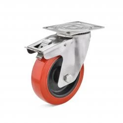 Lenkrolle - Kunststoffrad - Feststeller - Rad-Ø 80 Bis 200 Mm - Bauhöhe 108 Bis 239 Mm - Tragkraft 80 Bis 220 Kg 3 Lenkrolle - Kunststoffrad - Feststeller - Rad-Ø 80 Bis 200 Mm - Bauhöhe 108 Bis 239 Mm - Tragkraft 80 Bis 220 Kg