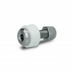 Führungsrolle - Polyamidrad - Edelstahl-Gewinde - Rad-Ø 30 Mm