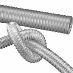 AIRDUC® PUR-INOX 351 FOOD-AS - Lebensmittelschlauch - Innen-Ø 38 Bis 150 Mm - Außen-Ø 46 Bis 159 Mm - Preis Per Meter Und Rolle