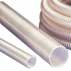 AIRDUC® PUR 356 FOOD - PU-Saug- Und Förderschlauch - Superschwer - Innen-Ø 32 Bis 150 Mm - Außen- Ø 43 Bis 163 Mm - Preis Per Rolle Und Meter