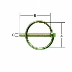 Klappsplinte - Stahl - Vezinkt - SB-verpackt - VE 10 Stück - Preis Per VE