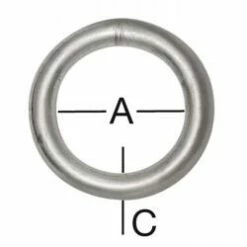 Ring - Stahl - Verzinkt - VE 10 Stück - Preis Per VE