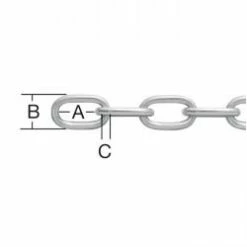 Rundstahlkette - Form A - Wulstlos Geschweißt - Sauber Entgratet - Preise Per Rolle