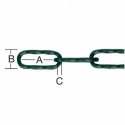 Zierkette - Stahl - Gedreht - Spulengröße 250 X 80 Mm - 15 M - Preis Per Rolle