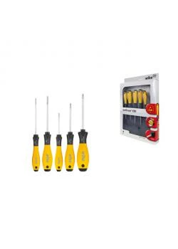 Schraubendreher SoftFinish® ESD - Satz (5-tlg.) - Schlitz/ Phillips - Serie 302ESD HK5 01 3 Schraubendreher SoftFinish® ESD - Satz (5-tlg.) - Schlitz/ Phillips - Serie 302ESD HK5 01