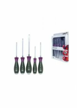Schraubendreher MicroFinish® - Set (5-tlg.) - Schlitz/ Pozidriv - Serie 5533 ZK5