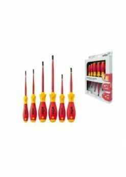 Schraubendreher SoftFinish® Electric SlimFix - Satz - Schlitz/ Pozidriv