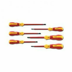 Schraubendreher-Satz VDE - 6-tlg. - Schlitz 2,5-4mm / PH0-PH1