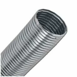 Metallschlauch - Verzinkt - Innen-Ø 50 Bis 300 Mm - Außen-Ø 58,5 Bis 315 Mm - Preis Per Rolle Und Per Meter