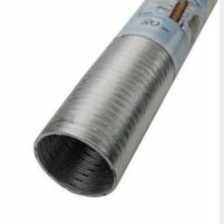 Alu Flexrohr Flexschlauch - 2-lagig - Nicht Brennbar - Innen-Ø 80 Bis 200 Mm - Bis 350 °C - Länge 5 M