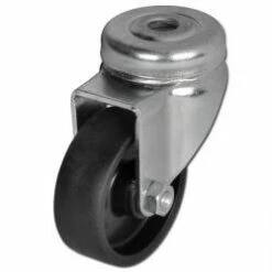 Apparate-Lenkrolle - 4 Stück - Rad-Ø 50 Bis 100 Mm - Bauhöhe 71 Bis 122 Mm - Tragkraft 40 Bis 60 Kg