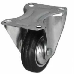 Bockrolle - Vollgummirad - Rad-Ø 80 Bis 250 Mm - Bauhöhe 105 Bis 290 Mm - Tragkraft 50 Bis 295 Kg