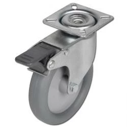 Apparate-Lenkrolle - VE 4 Stück - Rad-Ø 50 Bis 100 Mm - Bauhöhe 69 Bis 125 Mm - Tragkraft 40 Bis 190 Kg 3 Apparate-Lenkrolle - VE 4 Stück - Rad-Ø 50 Bis 100 Mm - Bauhöhe 69 Bis 125 Mm - Tragkraft 40 Bis 190 Kg