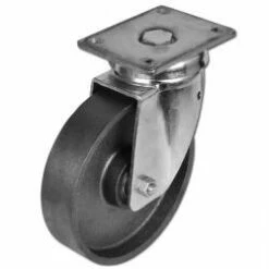 Schwerlast-Lenkrolle - Graugussrad - Rad-Ø 100 Bis 200 Mm - Bauhöhe 135 Bis 245 Mm - Tragkraft 250 Bis 1000 Kg