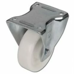 Schwerlast-Bockrolle - Polyamidrad - Rad-Ø 80 Bis 125 Mm - Bauhöhe 108 Bis 155 Mm - Tragkraft 200 Bis 350 Kg