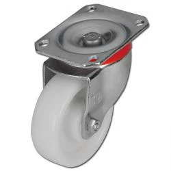 Schwerlast-Lenkrolle - Polyamidrad - Rad-Ø 80 Bis 125 Mm - Bauhöhe 108 Bis 155 Mm - Tragkraft 200 Bis 350 Kg 3 Schwerlast-Lenkrolle - Polyamidrad - Rad-Ø 80 Bis 125 Mm - Bauhöhe 108 Bis 155 Mm - Tragkraft 200 Bis 350 Kg