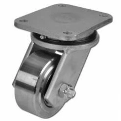 Schwerlast-Lenkrolle - Ganzstahlrad - Rad-Ø 100 Bis 200 Mm - Bauhöhe 145 Bis 255 Mm - Tragkraft 1700 Bis 3000 Kg