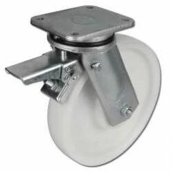 Schwerlast-Lenkrolle - Polyamidrad - Rad-Ø 100 Bis 300 Mm - Bauhöhe 150 Bis 355 Mm - Tragkraft 400 Bis 2000 Kg