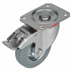 Lenkrolle - Feststeller - Vollgummirad - Rad-Ø 80 Bis 250 Mm - Bauhöhe 100 Bis 290 Mm - Tragkraft 50 Bis 295 Kg