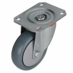 Apparate-Lenkrolle - Thermoplastrad - Rad-Ø 80 Bis 200 Mm - Bauhöhe 100 Bis 235 Mm - Tragkraft 80 Bis 220 Kg