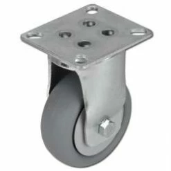 Apparate-Bockrolle - Thermoplastrad - Rad-Ø 100 Mm - Bauhöhe 138 Mm - Tragkraft 90 Kg