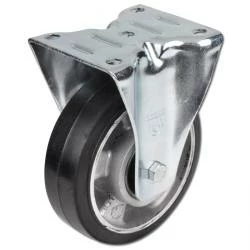 Bockrolle - Elastik-Vollgummirad - Rad-Ø 80 Bis 250 Mm - Bauhöhe 100 Bis 290 Mm - Tragkraft 120 Bis 400 Kg 3 Bockrolle - Elastik-Vollgummirad - Rad-Ø 80 Bis 250 Mm - Bauhöhe 100 Bis 290 Mm - Tragkraft 120 Bis 400 Kg