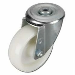 Apparate-Lenkrolle Mit Rückenloch - Rad-Ø 80 Bis 200 Mm - Bauhöhe 100 Bis 235 Mm - Tragkraft 150 Bis 350 Kg