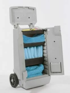 Sorbents Nachfüllset - Für Transportwagen "Öl"