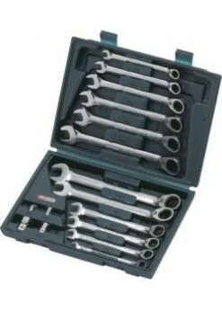 Ratschenschlüssel-Satz 16-tlg. 8-19mm Umschaltbar KS
