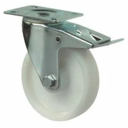 Lenkrolle - Kunststoffrad - Feststeller - Rad-Ø 80 Bis 200 Mm - Bauhöhe 105 Bis 235 Mm - Tragkraft 125 Bis 300 Kg 3 Lenkrolle - Kunststoffrad - Feststeller - Rad-Ø 80 Bis 200 Mm - Bauhöhe 105 Bis 235 Mm - Tragkraft 125 Bis 300 Kg