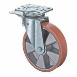 Schwerlast-Lenkrolle - Polyurethanrad - Rad-Ø 100 Bis 200 Mm - Bauhöhe 137 Bis 255 Mm - Tragkraft 280 Bis 600 Kg 3 Schwerlast-Lenkrolle - Polyurethanrad - Rad-Ø 100 Bis 200 Mm - Bauhöhe 137 Bis 255 Mm - Tragkraft 280 Bis 600 Kg