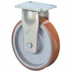 Schwerlast-Bockrolle - Polyurethanrad - Rad-Ø 100 Bis 300 Mm - Bauhöhe 150 Bis 365 Mm - Tragkraft 295 Bis 2000 Kg