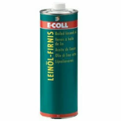 E-COLL Grundierung - Leinöl-Firnis - 1 Liter - VE 12 Stück - Preis Per VE