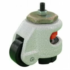 Feststellrolle - Gewindestift - Polyamidrad - Rad-Ø 42 Mm - Bauhöhe 71 Bis 81 Mm - Tragkraft 50 Kg